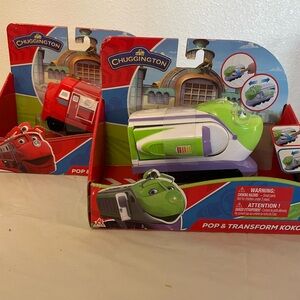 Chuggington Pop & Transform Green Kids Toy